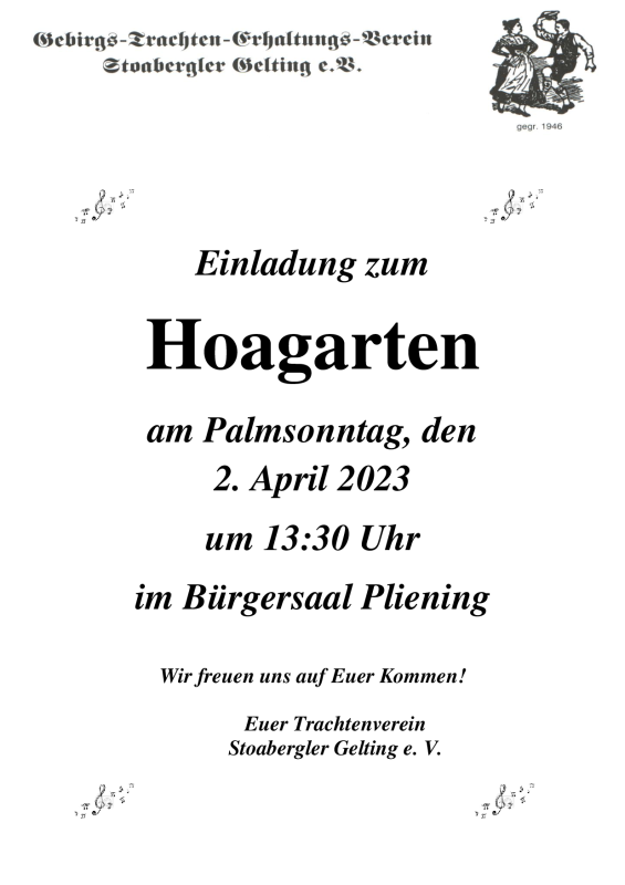 Plakat Hoagarten 2023